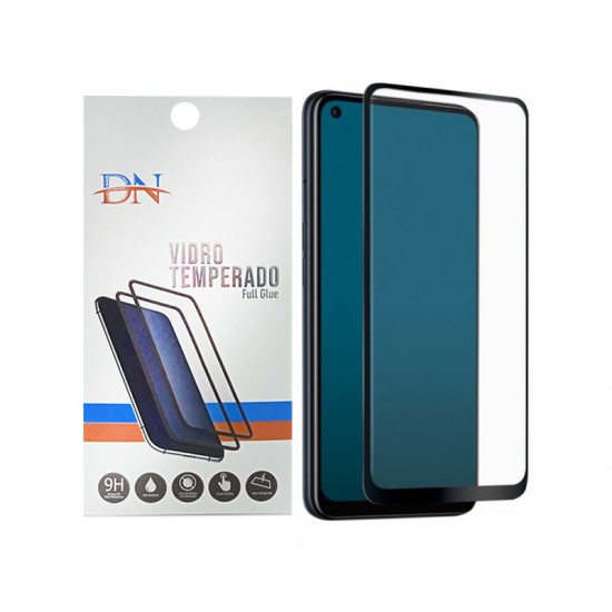 PROTECTOR DE VIDRO DE FULL GLUE DN PARA OPPO A53S 5G PRETO